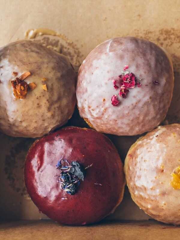 Box pączków (4 sztuki)